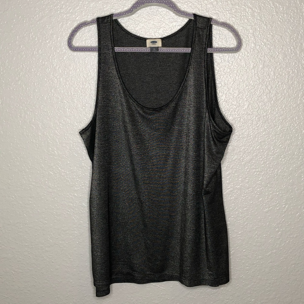 Metallic Shimmer Tank size XL